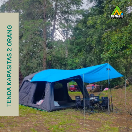 paket super premium - tenda kapasitas 2 orang