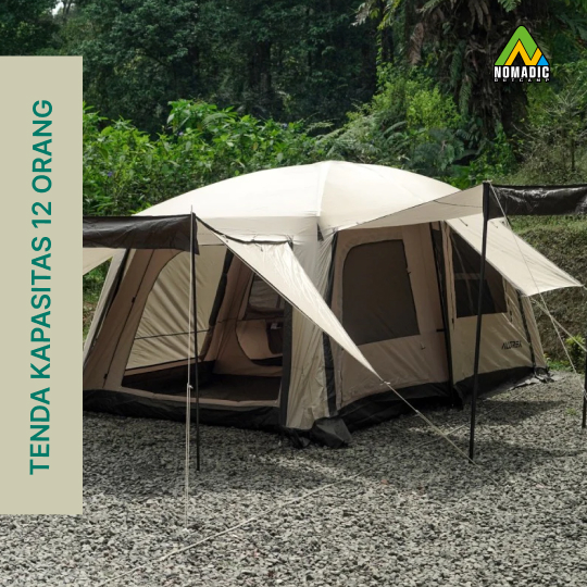 paket satuan - tenda kapasitas 12 orang 